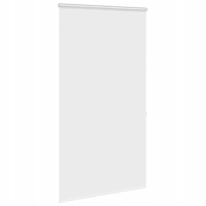 Biela sprchová roleta vidaXL s kazetou, 140 × 240 cm