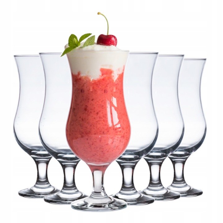 Sklenené poháre na stopke Glasmark 420 ml, 6 ks