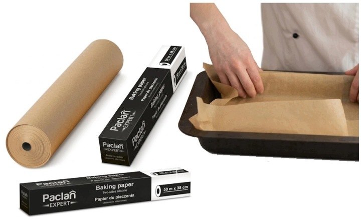 Papier na pečenie Paclan Expert, 4 rolky po 50 m × 38 cm