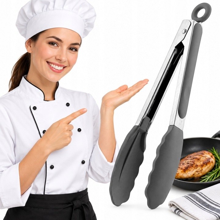 Silikónové kuchynské kliešte Brunbeste 1547, 2 kusy po 21 cm