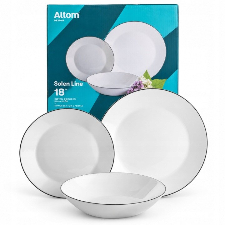 Jedálenský servis Altom Design Solen Line 18 dielov