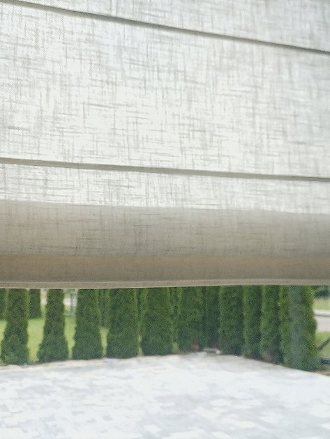 Rímska roleta NATURAL LEN 121–130 × do 170 cm na mieru