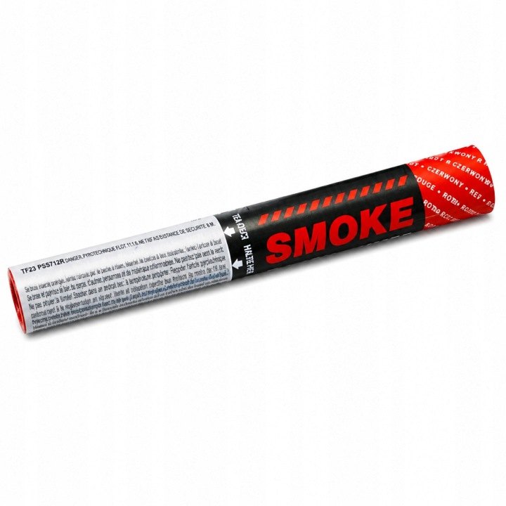 Červené dymovnice Tropic TF23 Red, 6 kusov, 90 sekúnd