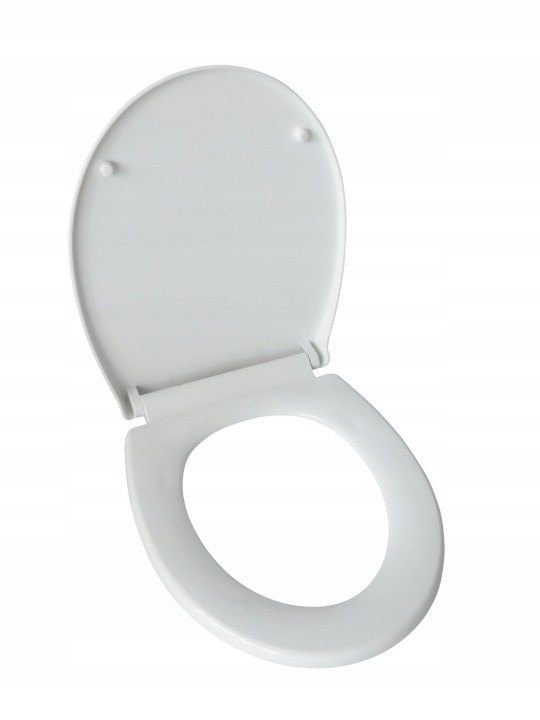 Estiva 11 biela WC doska 37,3 × 43,5 cm s pomalým sklápaním