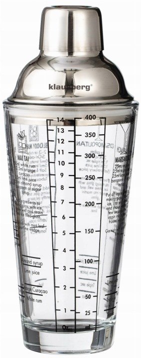 Klausberg KB-7647 sklenené šejkre 2 × 400 ml