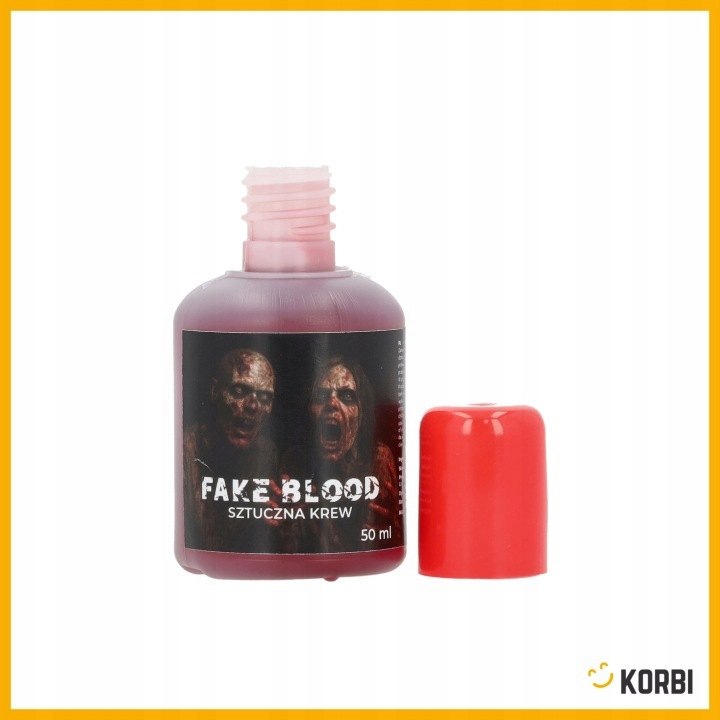 Umelá krv Korbi 50 ml na kostýmy Halloween
