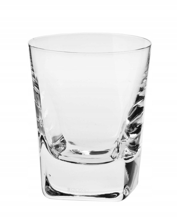 Krosno Caro ručne formované poháre na whisky, 6 × 280 ml