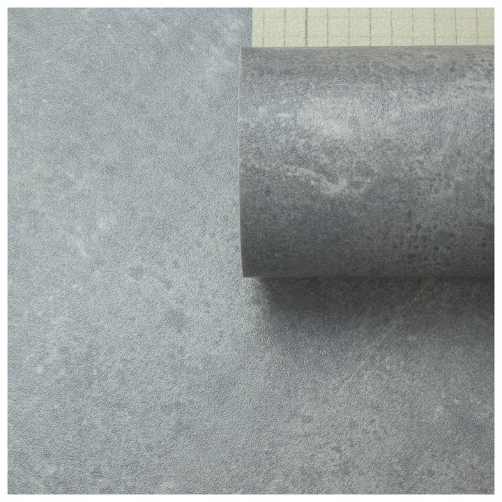 Sivá PVC podlahová krytina e-floor s imitáciou betónu, 2 m