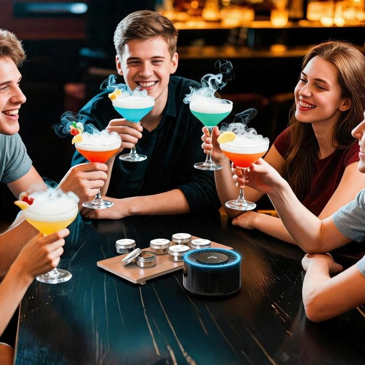 Elektrický set na údenie whisky TP-20 so šiestimi druhmi dreva