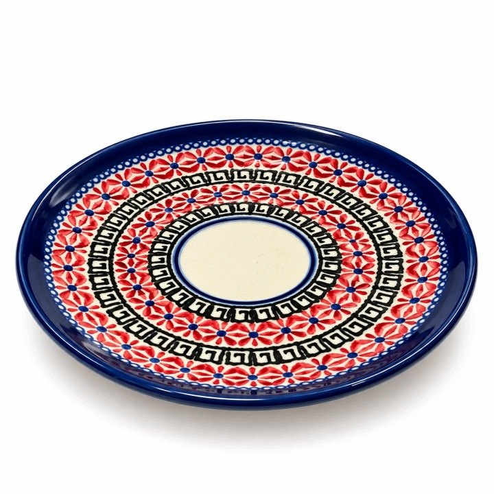 Keramická podšálka Bolesławiec ART-149 Mak 16 cm