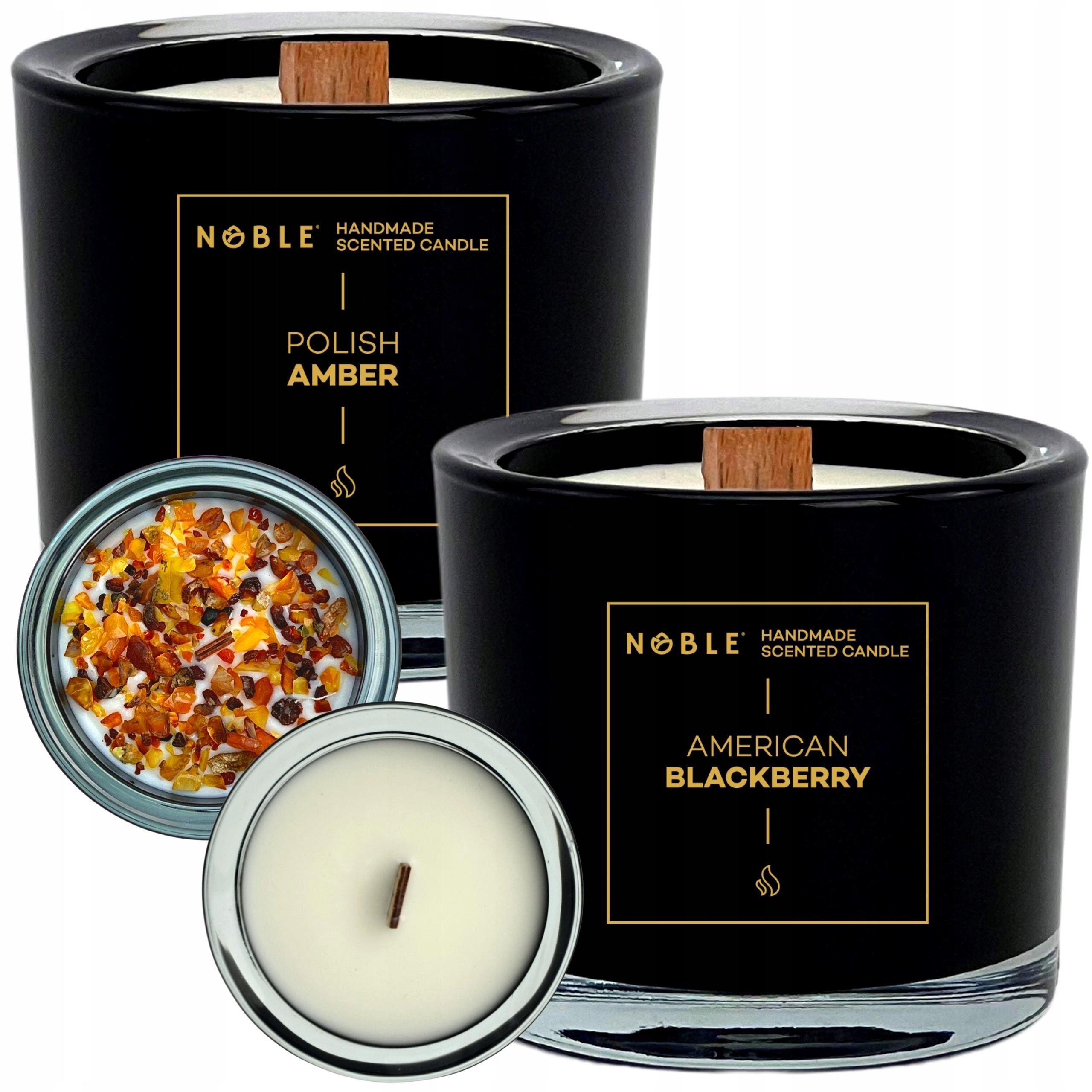 Scéna Sviečka poľský jantár Amber Noble 1 kc. + Scéna scéna. Arman BlackBerry Noble 1 PC.
