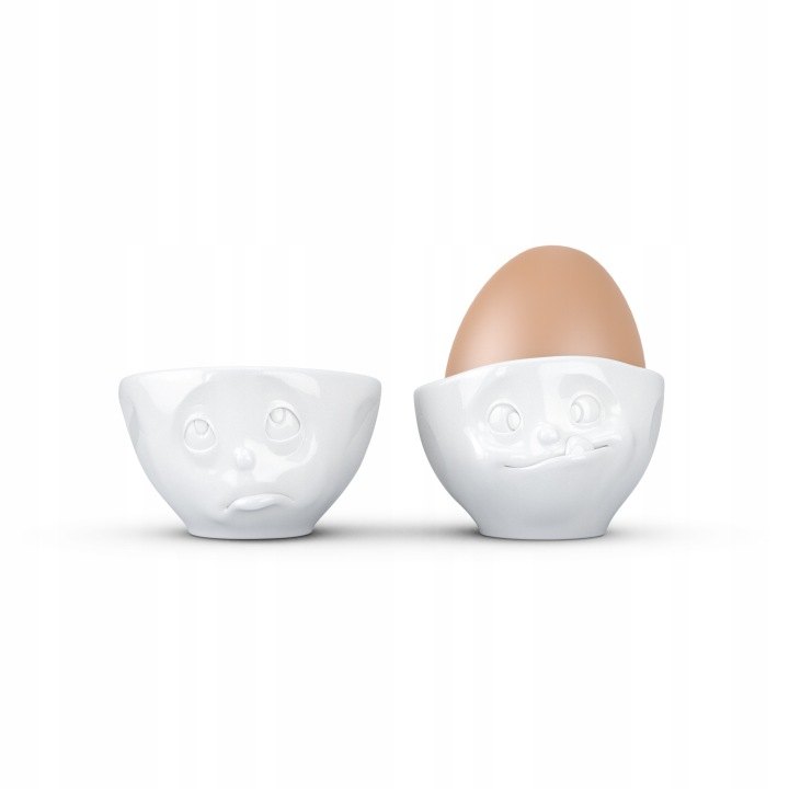 Porcelánové stojany na vajcia 58products TASSEN T015201, 2 ks