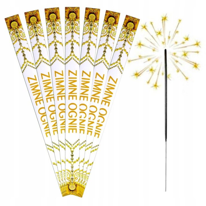 Surex zimné prskavky 70 cm, 120 kusov, 150 s
