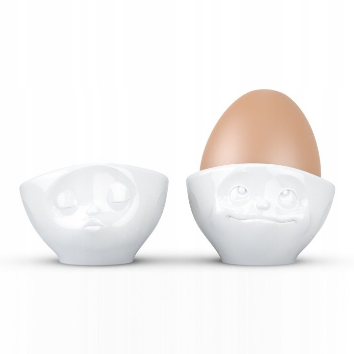 Porcelánové stojany na vajcia 58products TASSEN T015101, 2 ks
