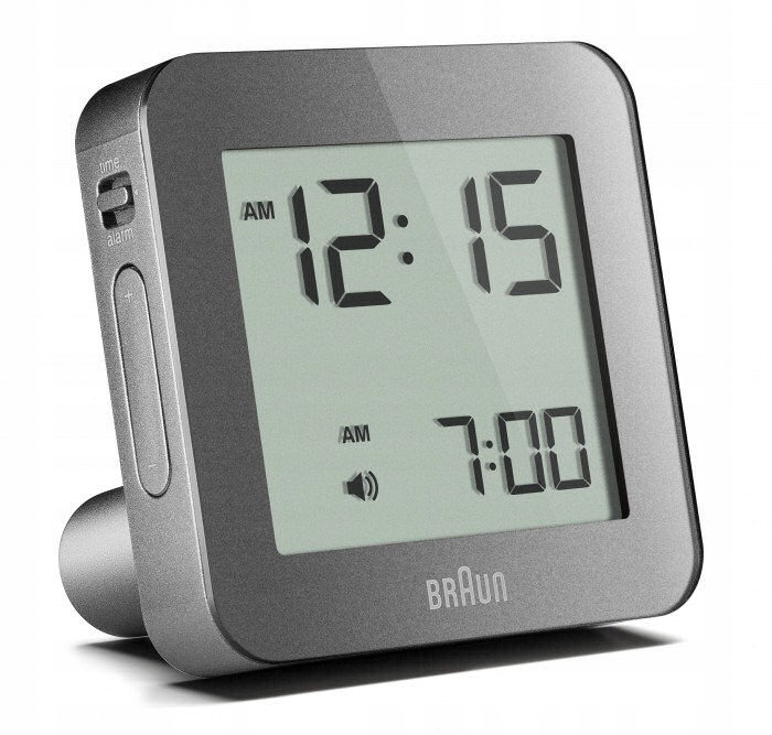 Hodiny - ALARM BRAUN BNC009GY-RC Rádiom riadený SLEEP