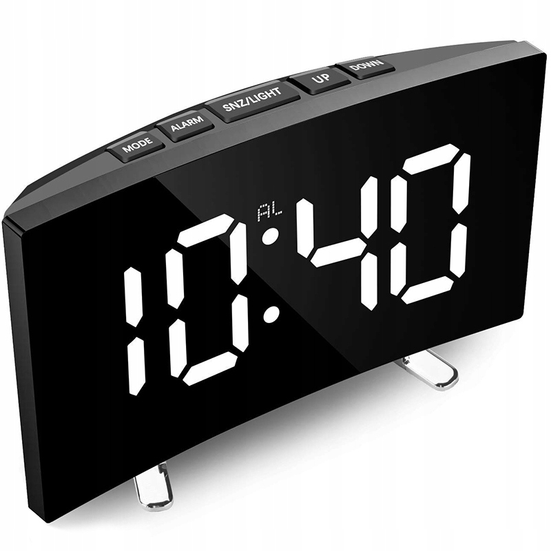 Hodiny - Budík Digitálne hodiny LED hodinky Odložiť funkciu
