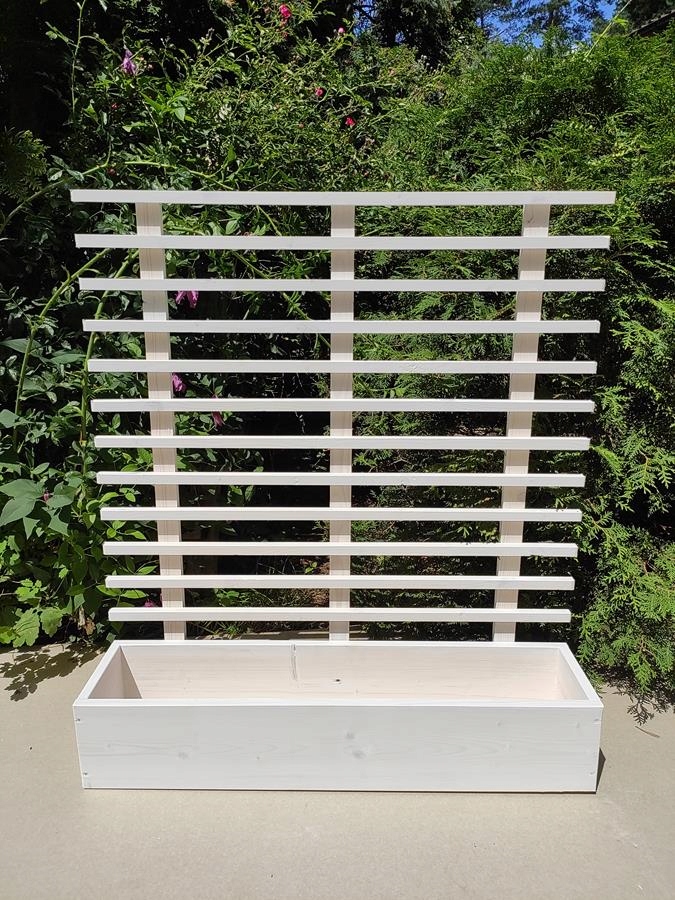 Stojan na kvety - Pergola kvetináč kvetina kockovaný