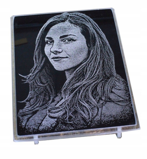 Personalizovaný Gravírovaný Obraz na Skle 17x22cm