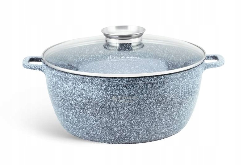 Hrniec, kastrol - Žulový hrniec Veko 4.5l / 24cm indukcia plyn