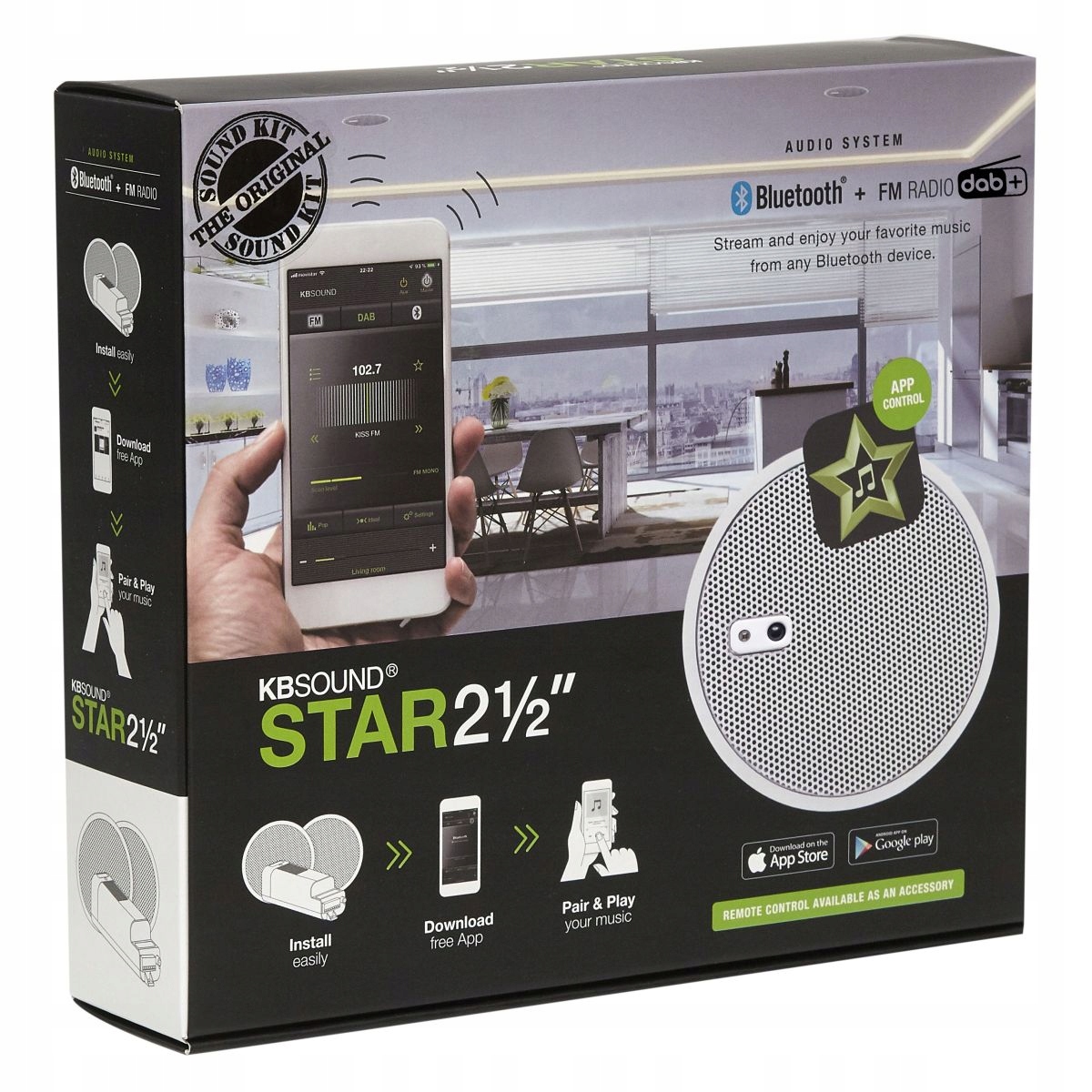 KBS SOUND STAR 2 KAPERICKÉ RADION S RADION S Bluetooth DAB+