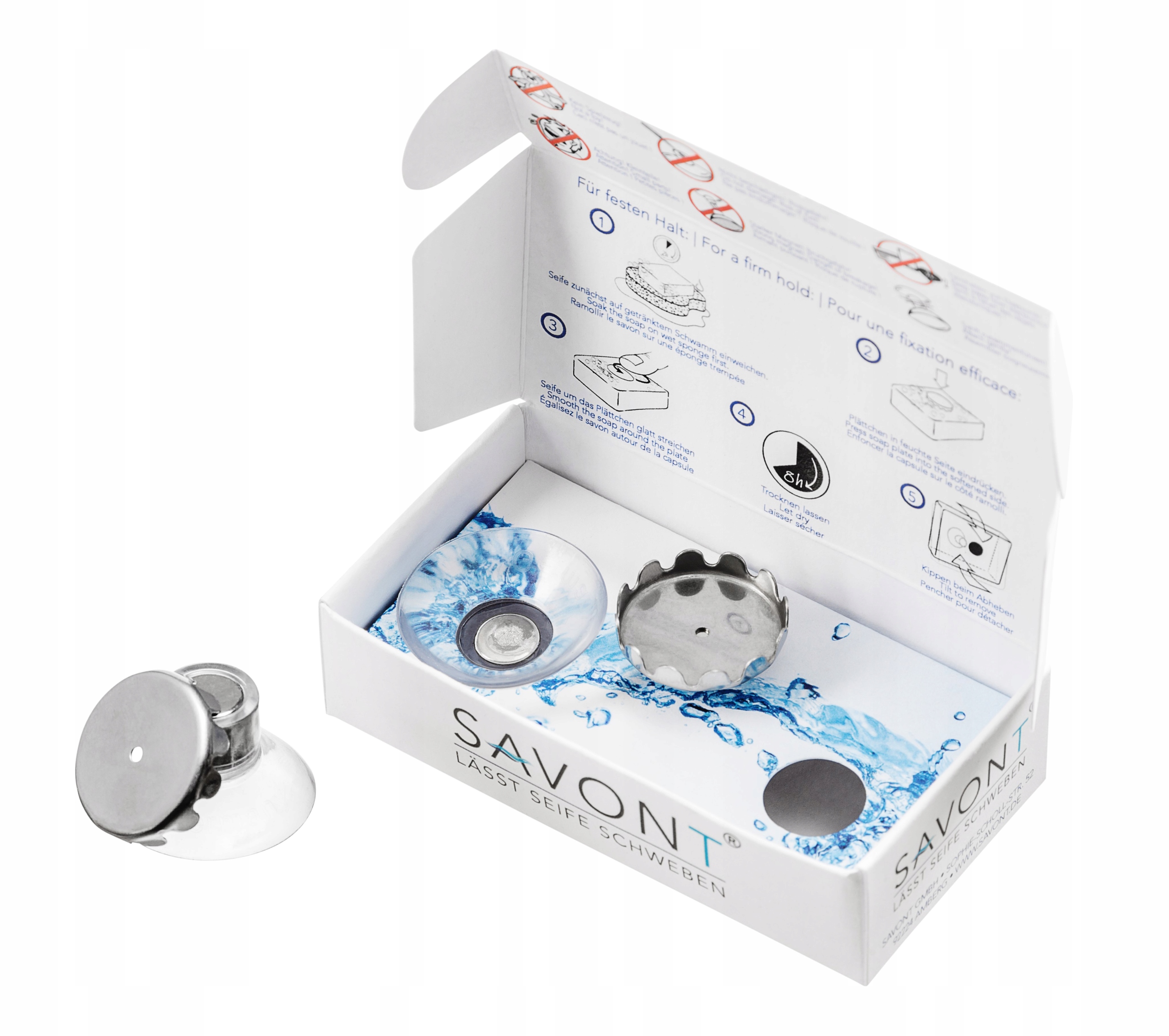 Mydelnička - Sada magnetických rukovätí pre Savon Soap