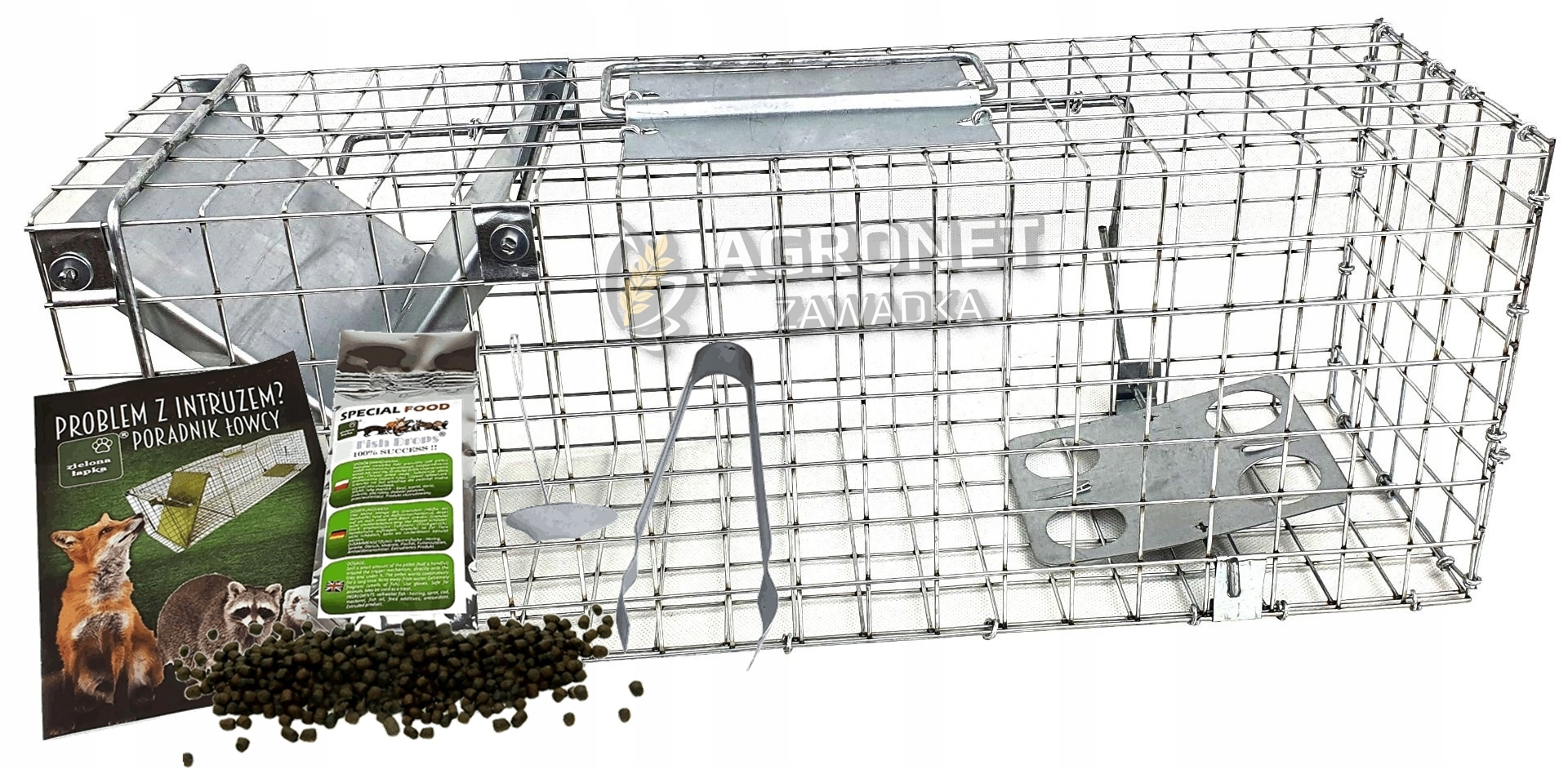 Paw Trap żywołapka 50x17x20 na Marten + zadarmo