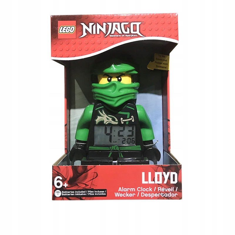 Hodiny - Budík LEGO Ninjago LEGO LLOYD