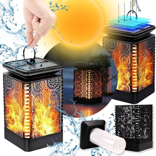 Multifunkčná solárna LED lampička na balkón s automatickým čidlom