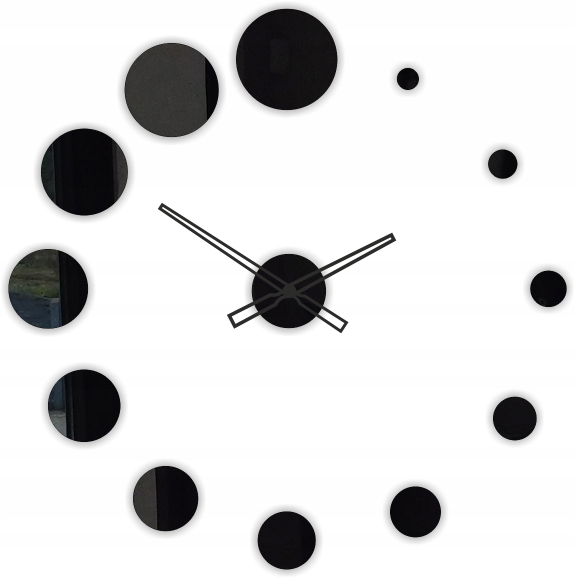 Hodiny - Moderné Nástenné hodiny Raňajky 70 cm D34