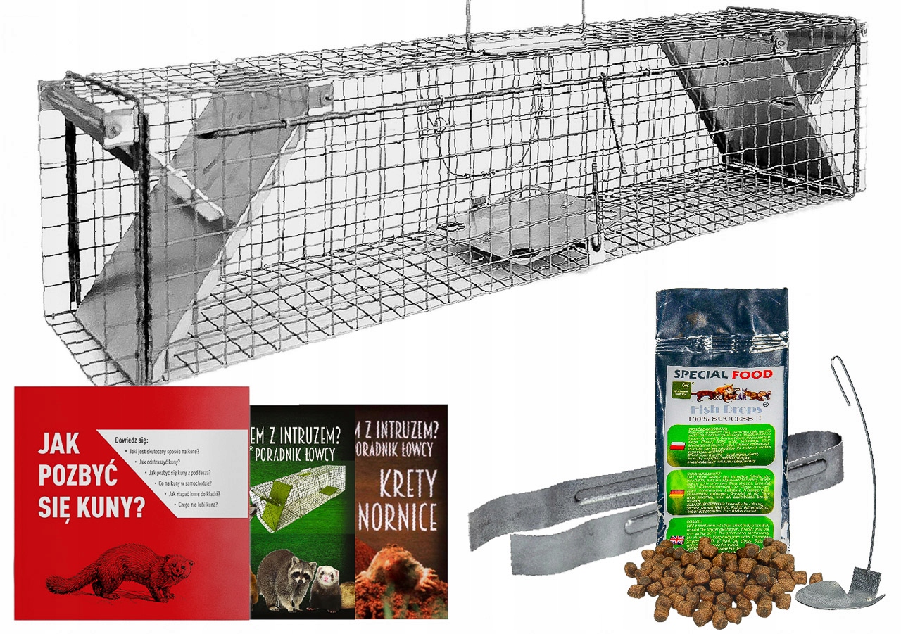 Lapač s popruhom pre Marten Rats żywoolpan 65x17x20