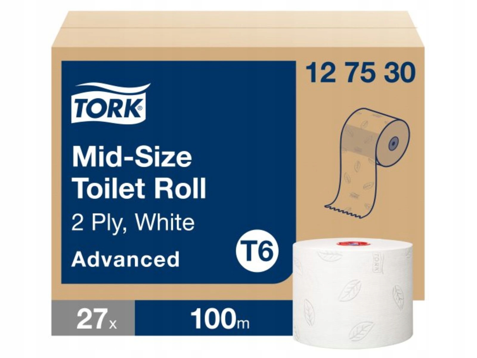 Toaletný papier - Tork toaletný papier neparfumovaný 27 ks.