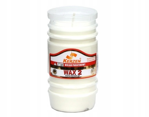 Parafínový vklad Kerzen WAX 2 - dlhotrvajúce sviečky do lúčnych zničov