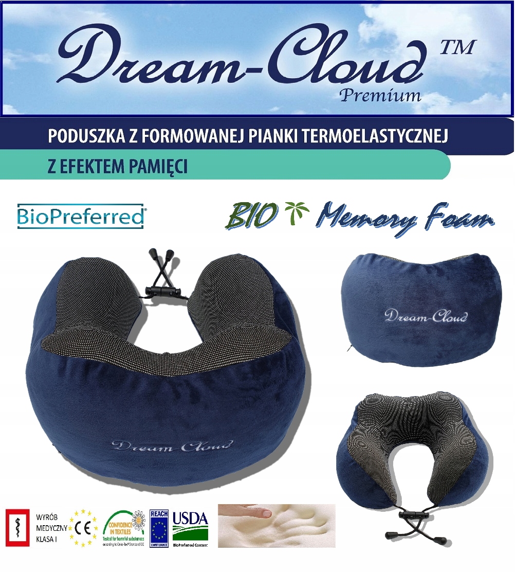 Dream-cloud Orthopedic vankúš 28 x 24 cm