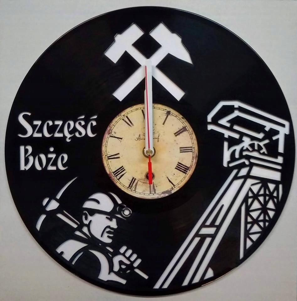 Hodiny - Darček pre Barborka hodiny z vinylovej platne