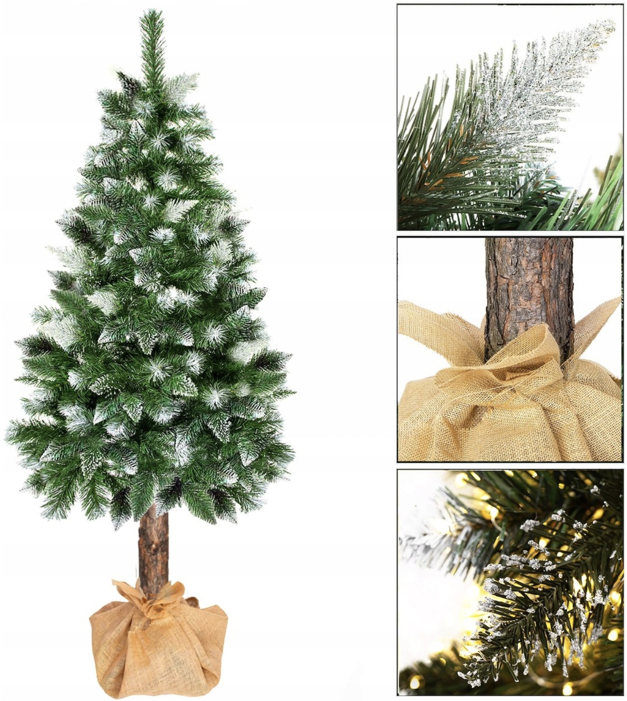 Vianočný stromček - Umelý vianočný stromček Springos 201 - 220 cm