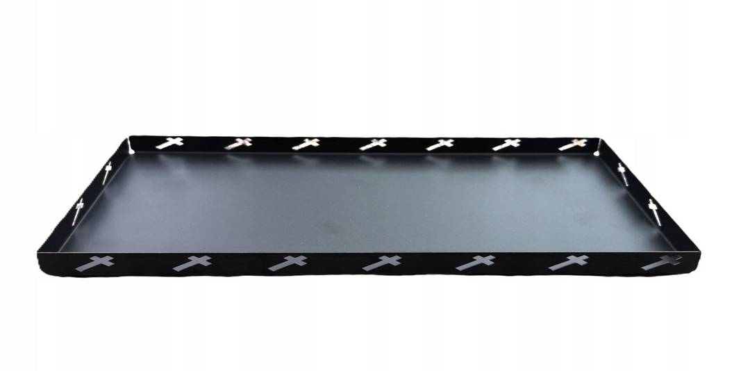 Odolná kovová podložka pod sviečky 20×40 cm - pre stabilitu a ochranu