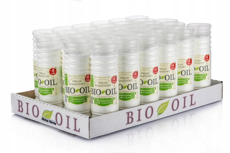 Parafínové sviečky s bio-olejmi, ekonomické balenie 30 ks
