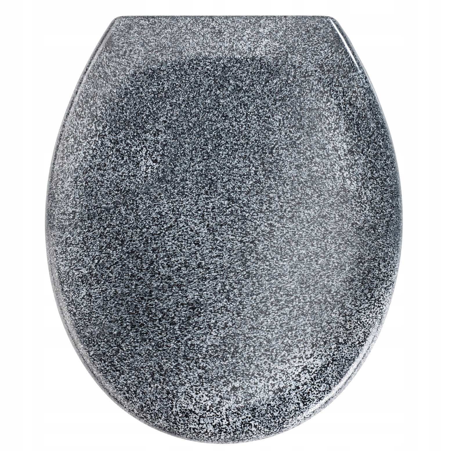 WC doska - WC sedadlo Wenko Ottana, odtiene sivej a striebornej, duroplast