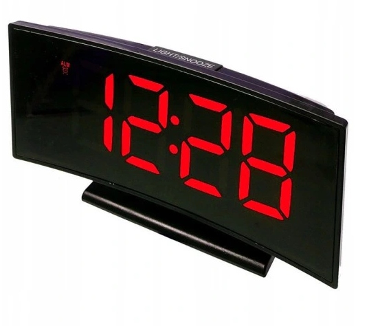 Hodiny - Digitálne hodiny LED budík USB teplomer