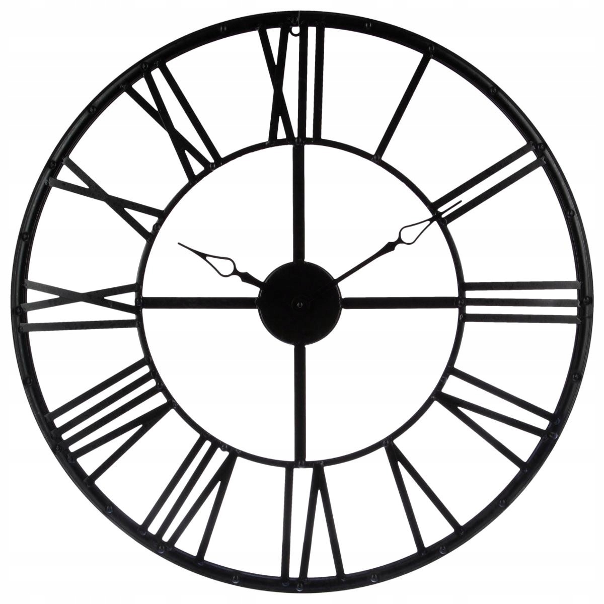 Hodiny - BLACK METAL HODINY 40 VINTAGE LOFT 38 cm Promócie
