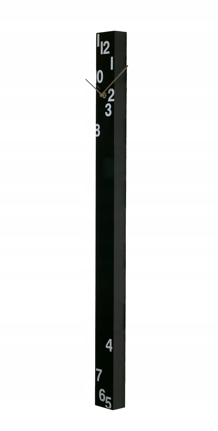 Hodiny - Nástenné hodiny v štýle Moderná čierna výška 90 cm