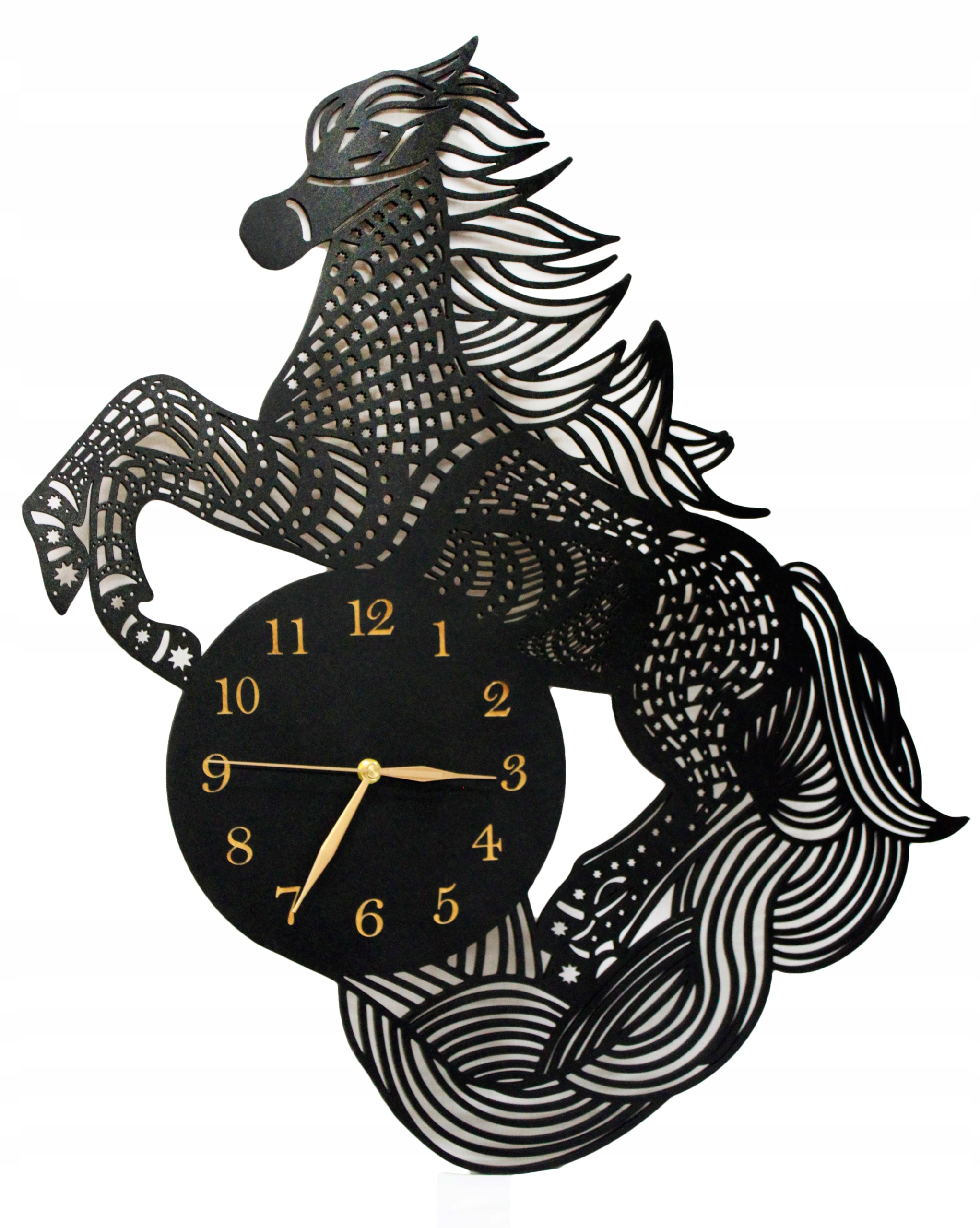 Hodiny - Hodiny kone pony žrebec pony Epona prírody folk big
