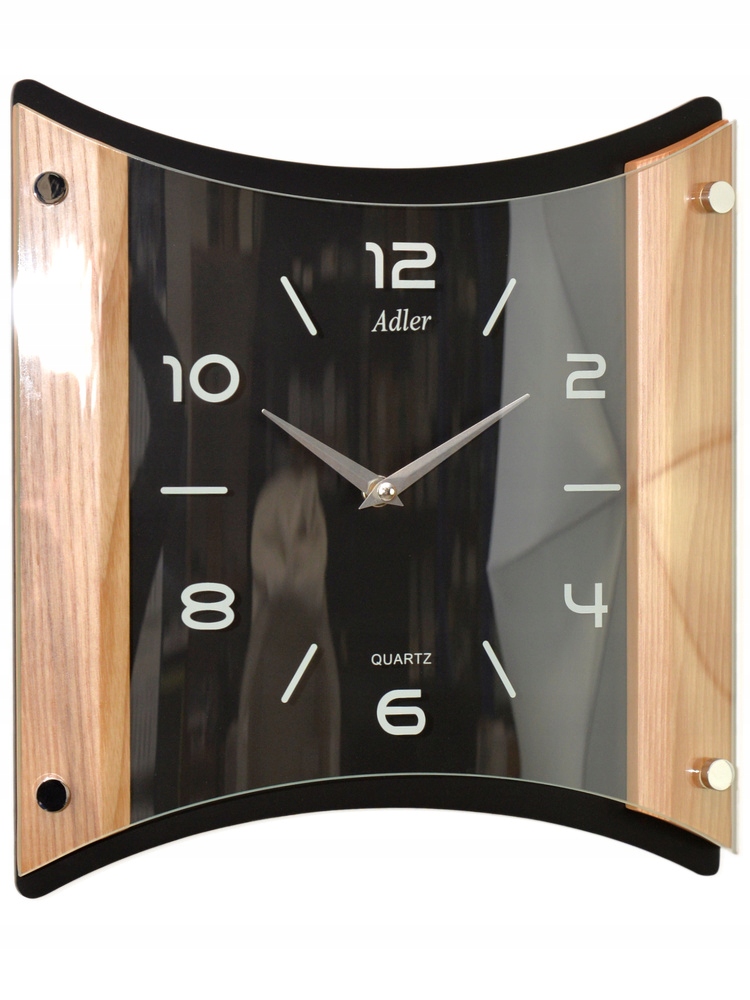 Hodiny - Nástenné hodiny Adler-21173 Dub 30x28 cm