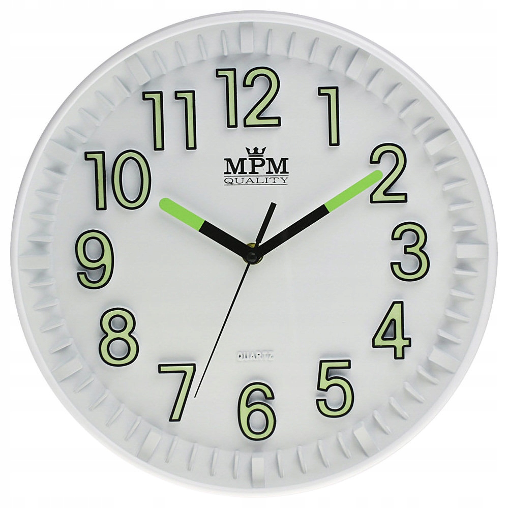 Hodiny - Nástenné hodiny MPM E01.3231.00 fi 30 cm Lume Sweep