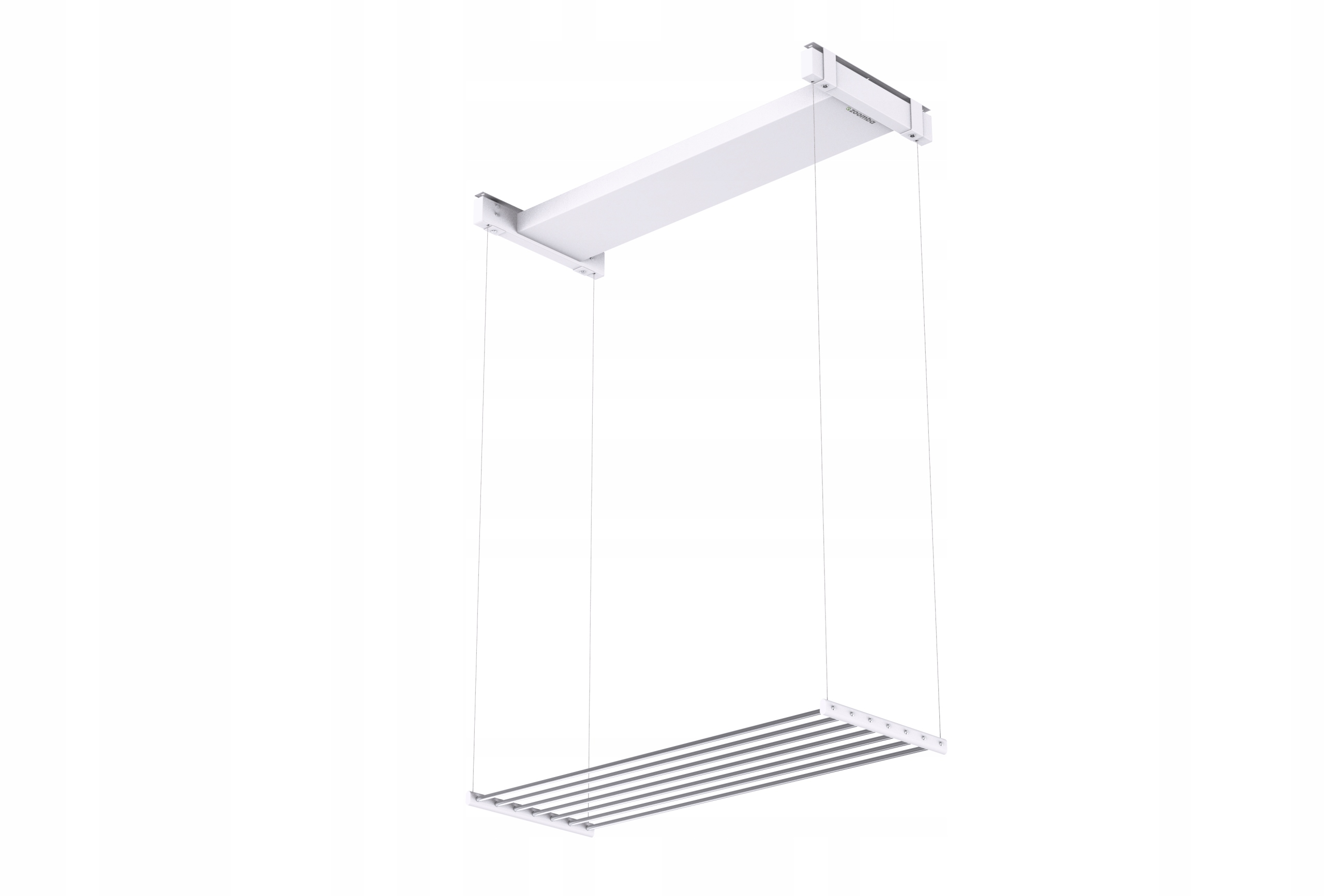 Sušička bielizne - Zoomba 107 cm stropný sušič zdvihnutá diaľkovým ovládaním
