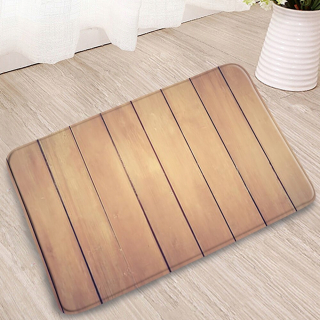 Kúpelňová predložka - 0532J Retro Bamboo Bath Mat Vintage Plant