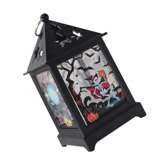 Lampáš, svietník - 1 PC Halloween Halloween Dekoratívna lampa