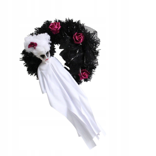 Veniec na dvere - 1 PC Spirit Halloween dekoratívne veniec