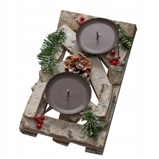 Lampáš, svietník - 1 ks Vnútorný Svietnik Svietnik Desktop Xmas