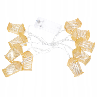 Lampáš, svietník - 1ks Lovely LED vianočný String vianočný strom lampa